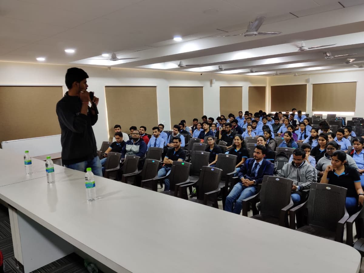 Talks at PCCOER, Pune - January 2020